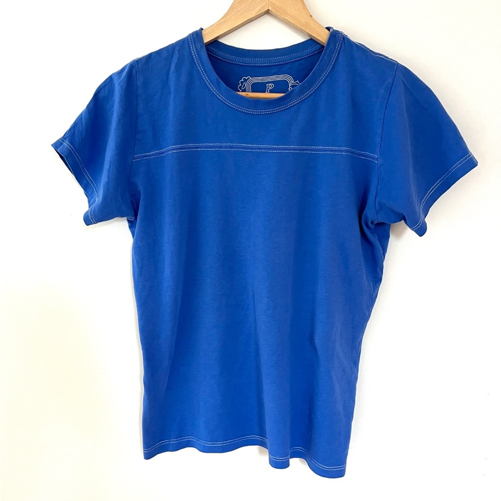 Big Bud Press Jr Varsity Tee size P cornflower blue